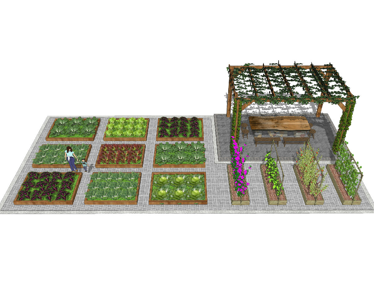 小花园设计|空间|景观设计|任任000 - 原创作品 - 站酷 (ZCOOL)