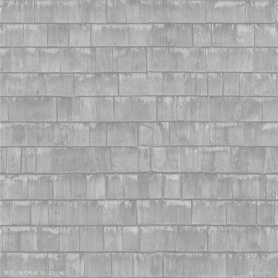 tile-屋顶瓦片shingle-鹅卵石-材质贴图