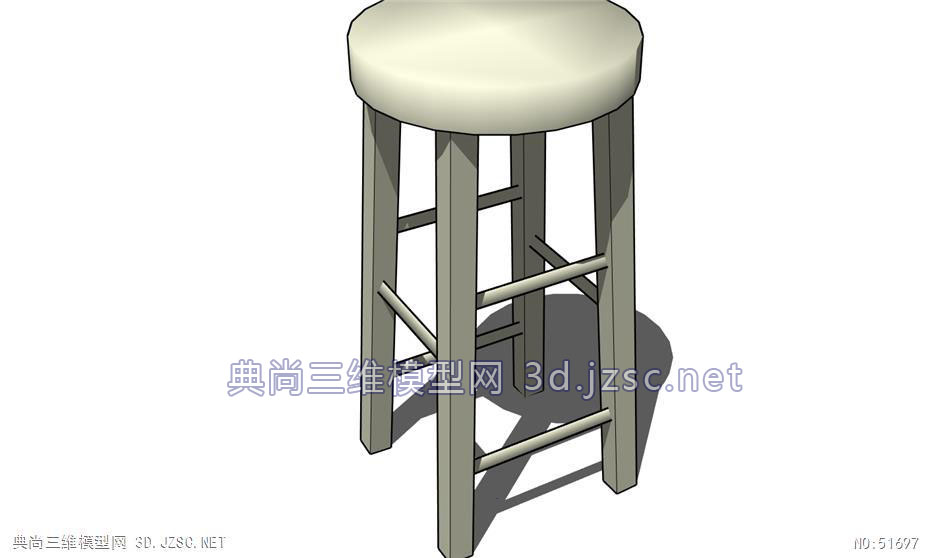 Chair_Stool_Simple椅凳