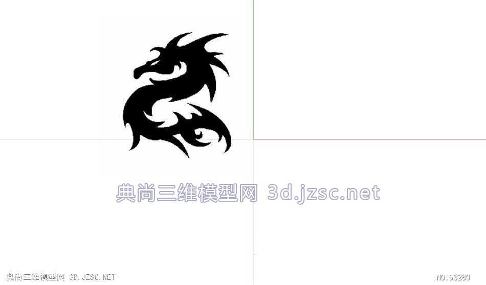 龙图腾su3d模型