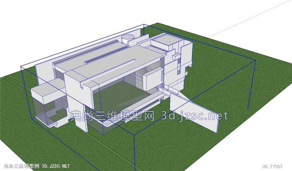 迈耶rachofskyhousesu模型 其他建筑大师作品免费下载su模型