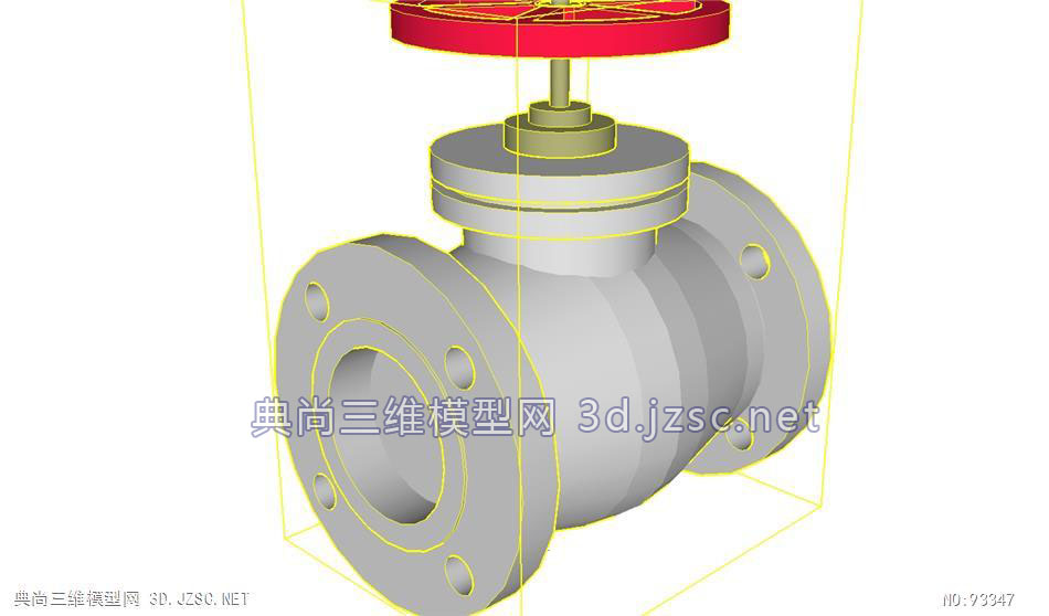 水龙头开关总阀门skp模型设计su模型