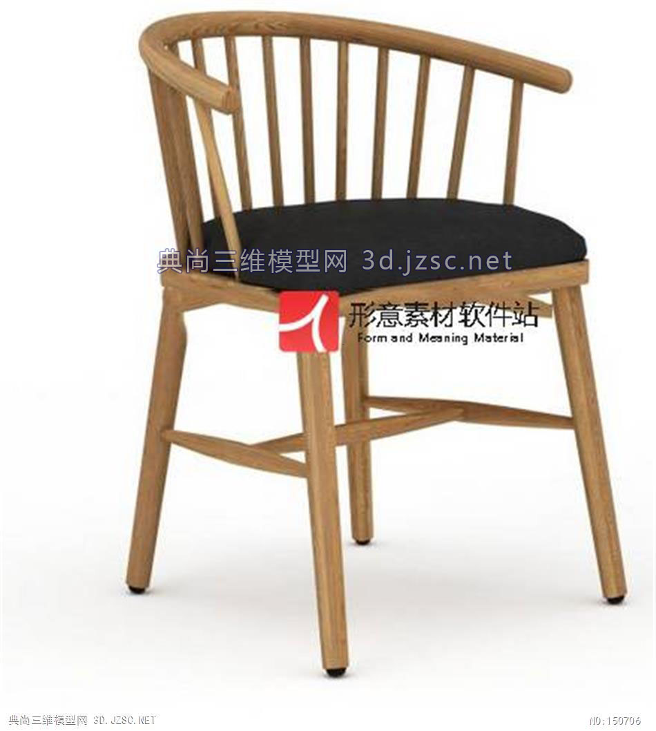 中式风格01中式椅子2012