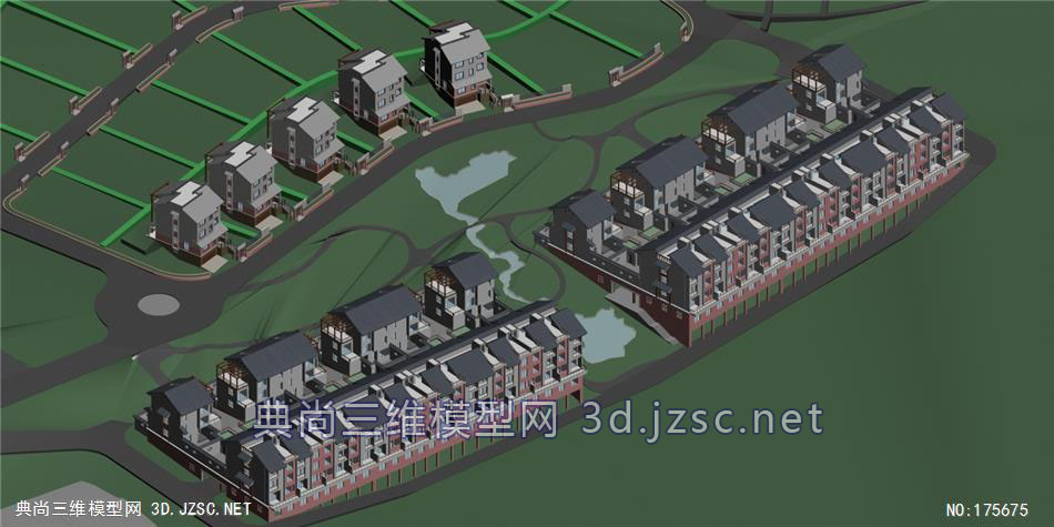 别墅78套(78)-3dmax模型别墅建筑别墅模型