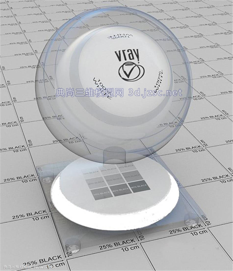 vary材质球Watch Glass Sapphire清玻璃玻璃材质球
