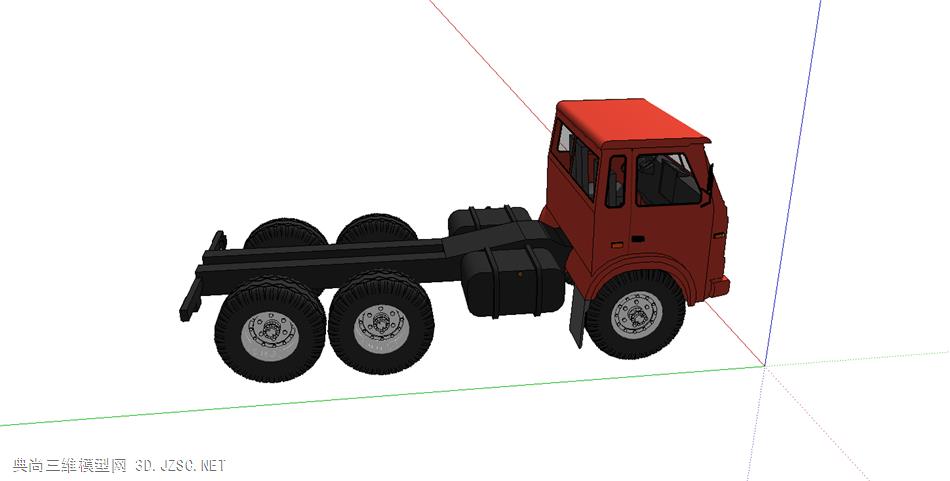 卡车的SKP模型