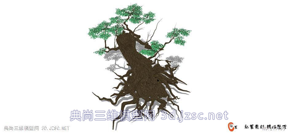 树木004(大文件-慎用）--私蓄素材 树木 大树乔木