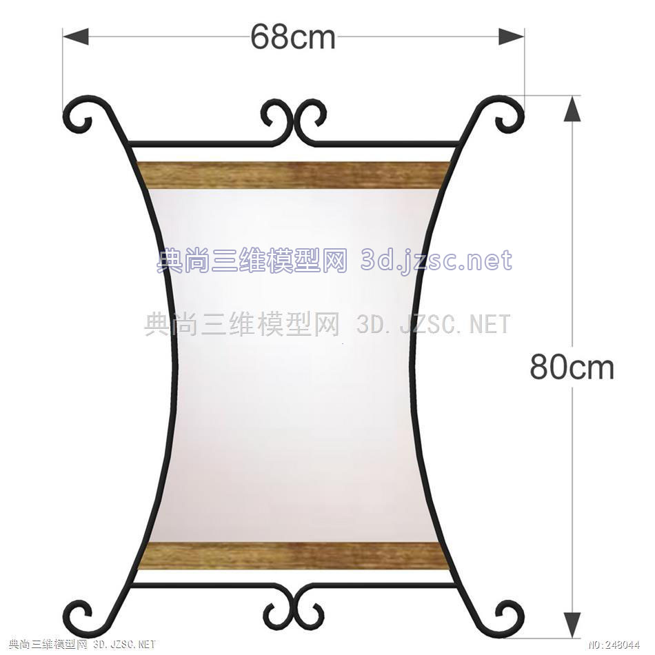 装饰挂镜Wall-Mounting Mirror-027-1