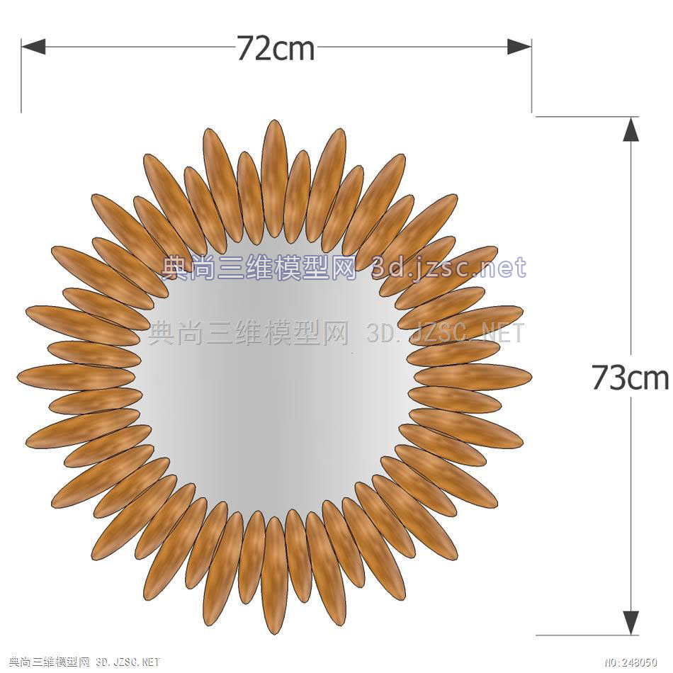 装饰挂镜Wall-Mounting Mirror-024-1