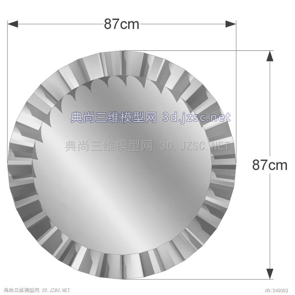 装饰挂镜Wall-Mounting Mirror-008-1