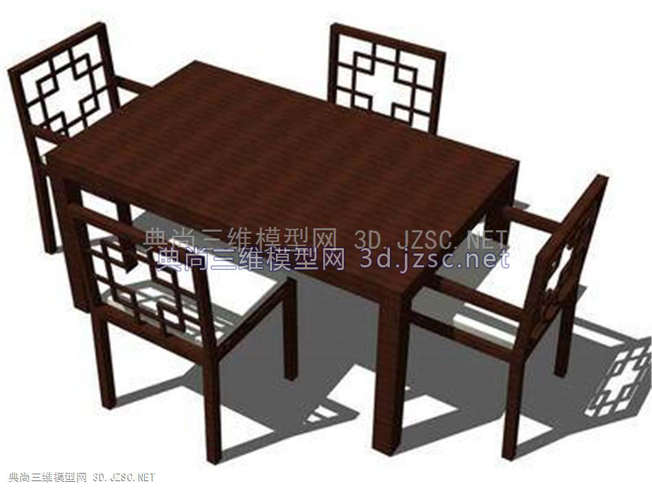 餐桌椅组合、中式桌椅