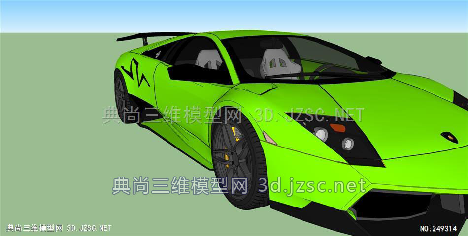 世界顶级跑车Lamborghini SV