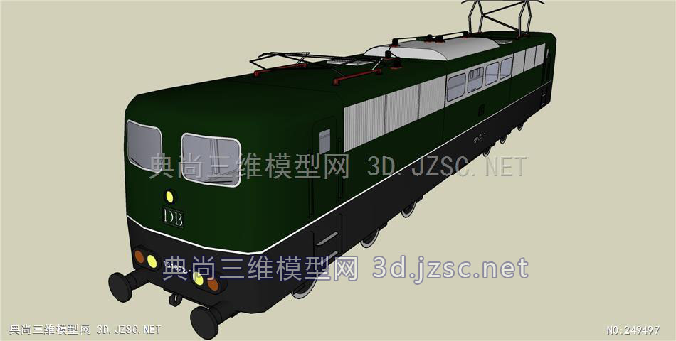 交通工具火车DB 151