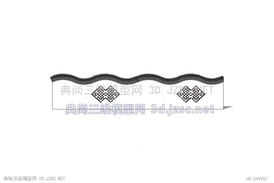 现代丨新中式丨新中式围墙12