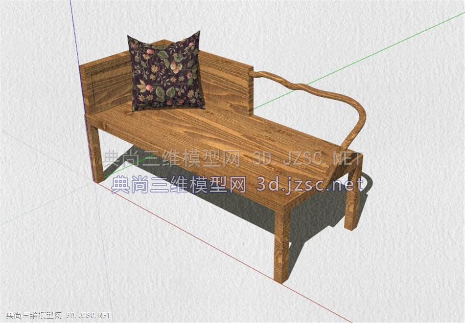 现代中式风格座椅（1）