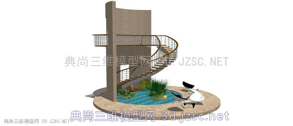 楼梯模型（6）