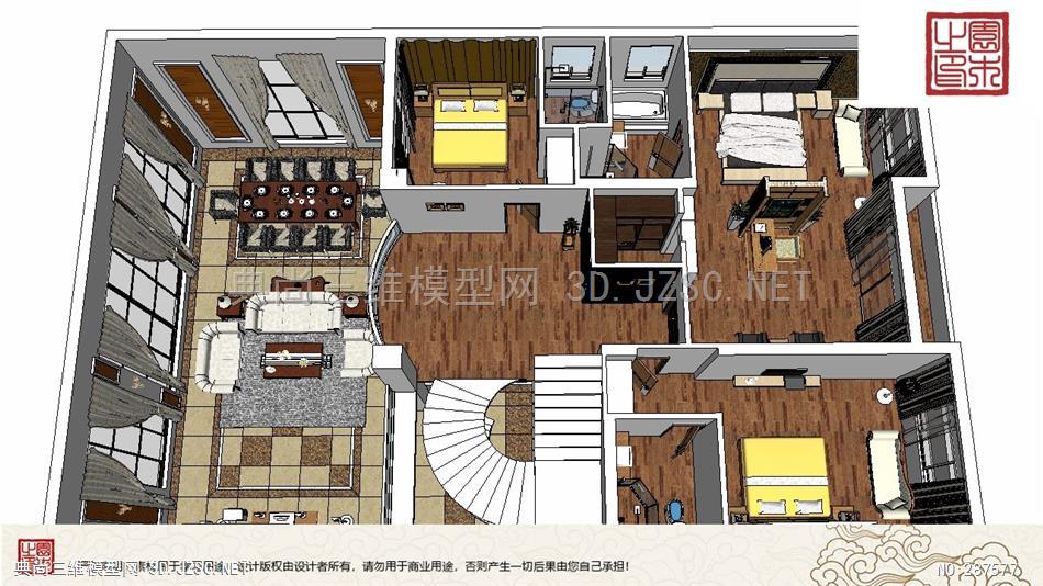 室内整体装修丨三室两厅 (7)