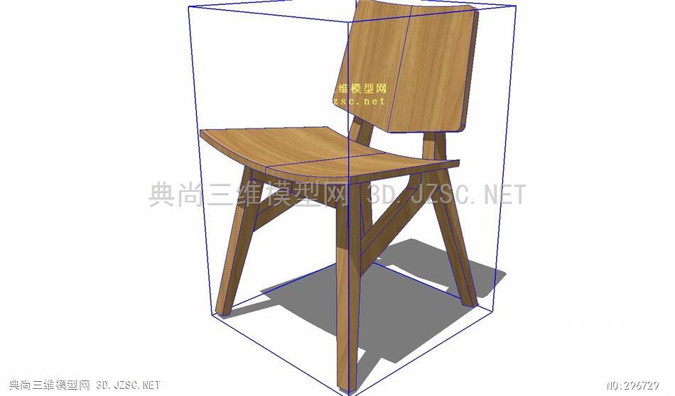 室内小品3d模型 椅子凳子模型 吧椅  单椅设计素材33椅子草图大师室内