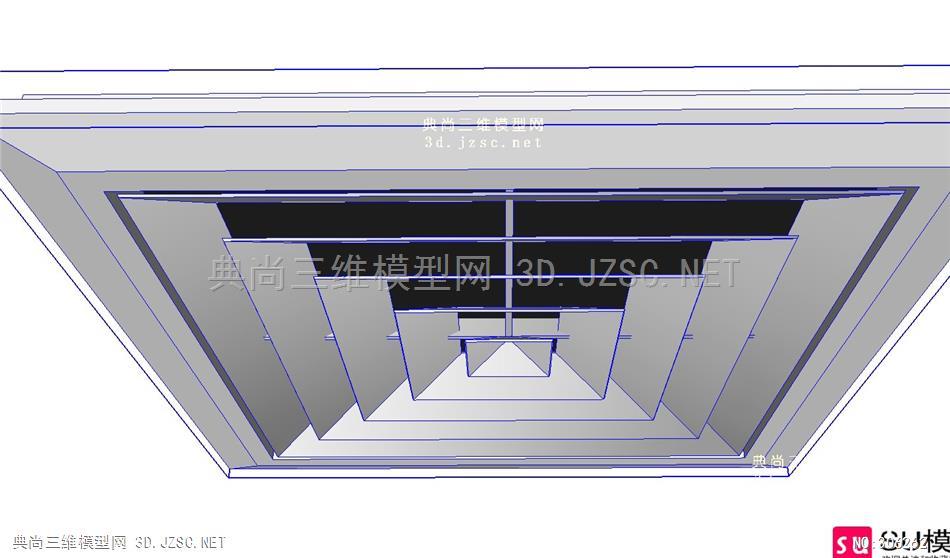 su模型站室内通风口3su室内小模型草图大师家具模型库su模型