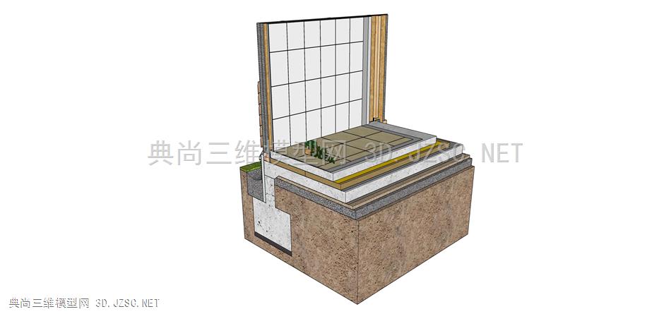 室内工装建筑园林节点大样1