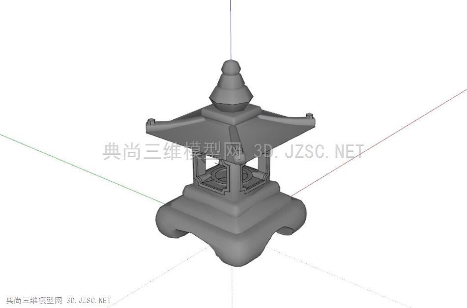 A石灯笼A