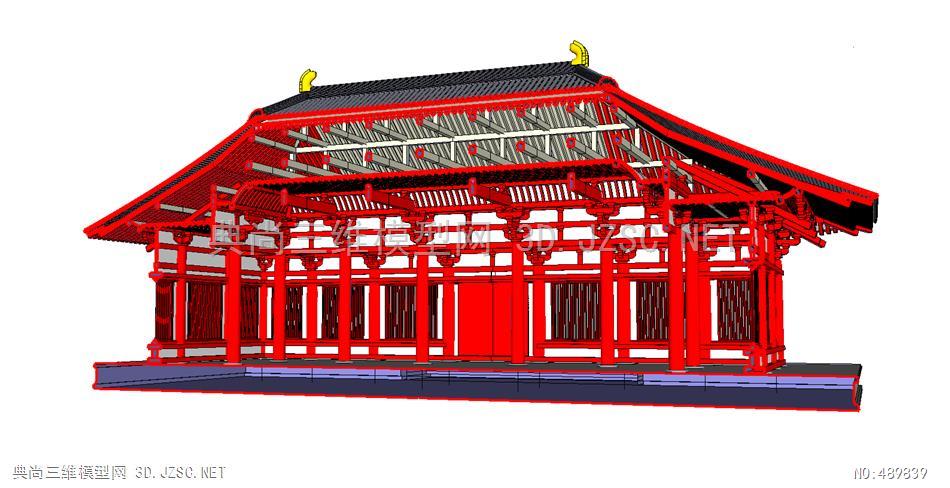 古建筑tosyodaiji-kondo