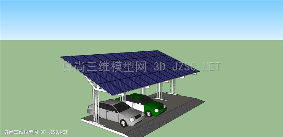 太阳能停车顶棚