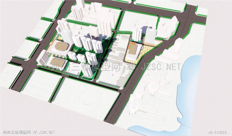 山西省文化厅方案10620草图大师模型