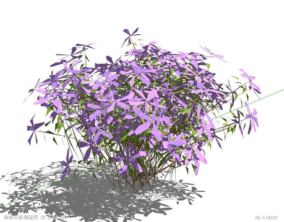 现代简约花卉植物模型 (44)