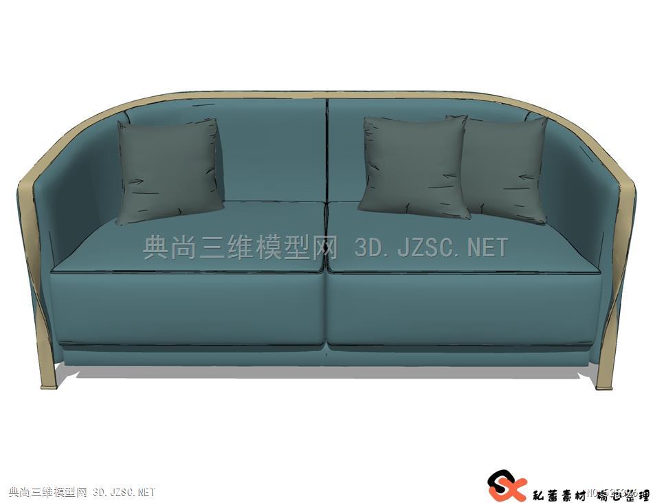 SU现代双人沙发 (117)