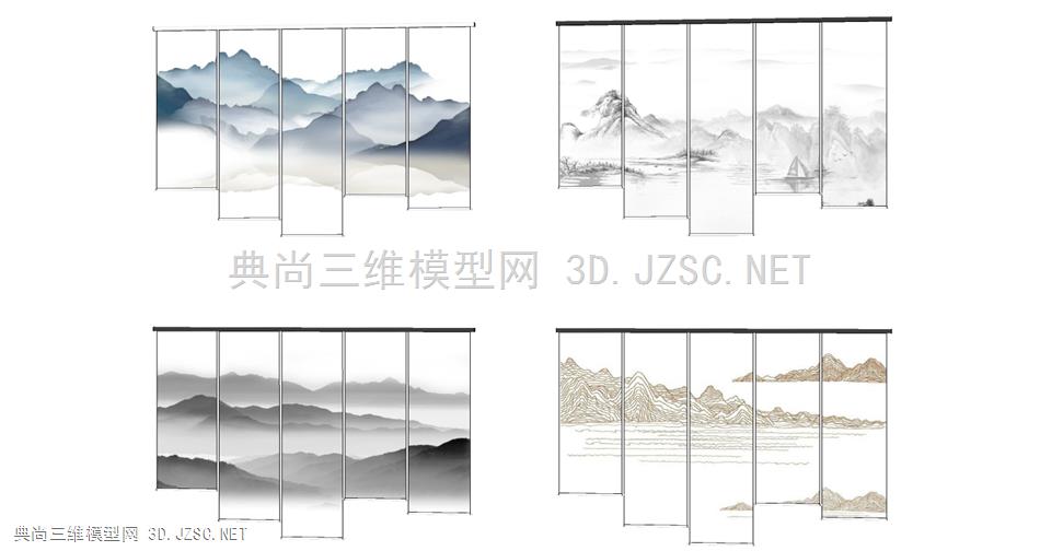 新中式落地窗文艺百叶窗卷帘美丽乡村竹帘2