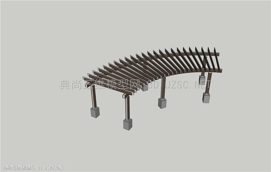 弧形廊架5.27