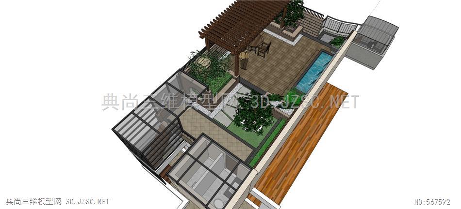 庭院-屋顶花园