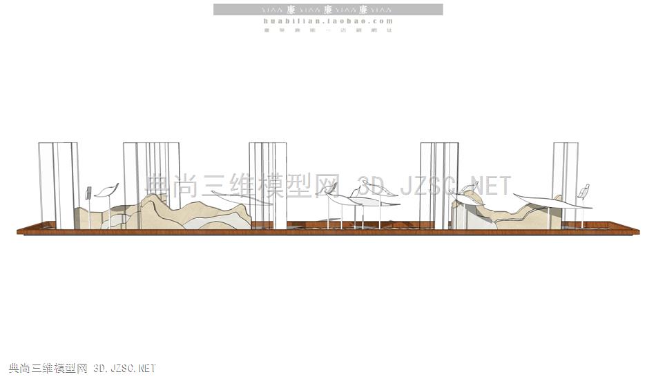 画笔廉-现代景墙  (22)