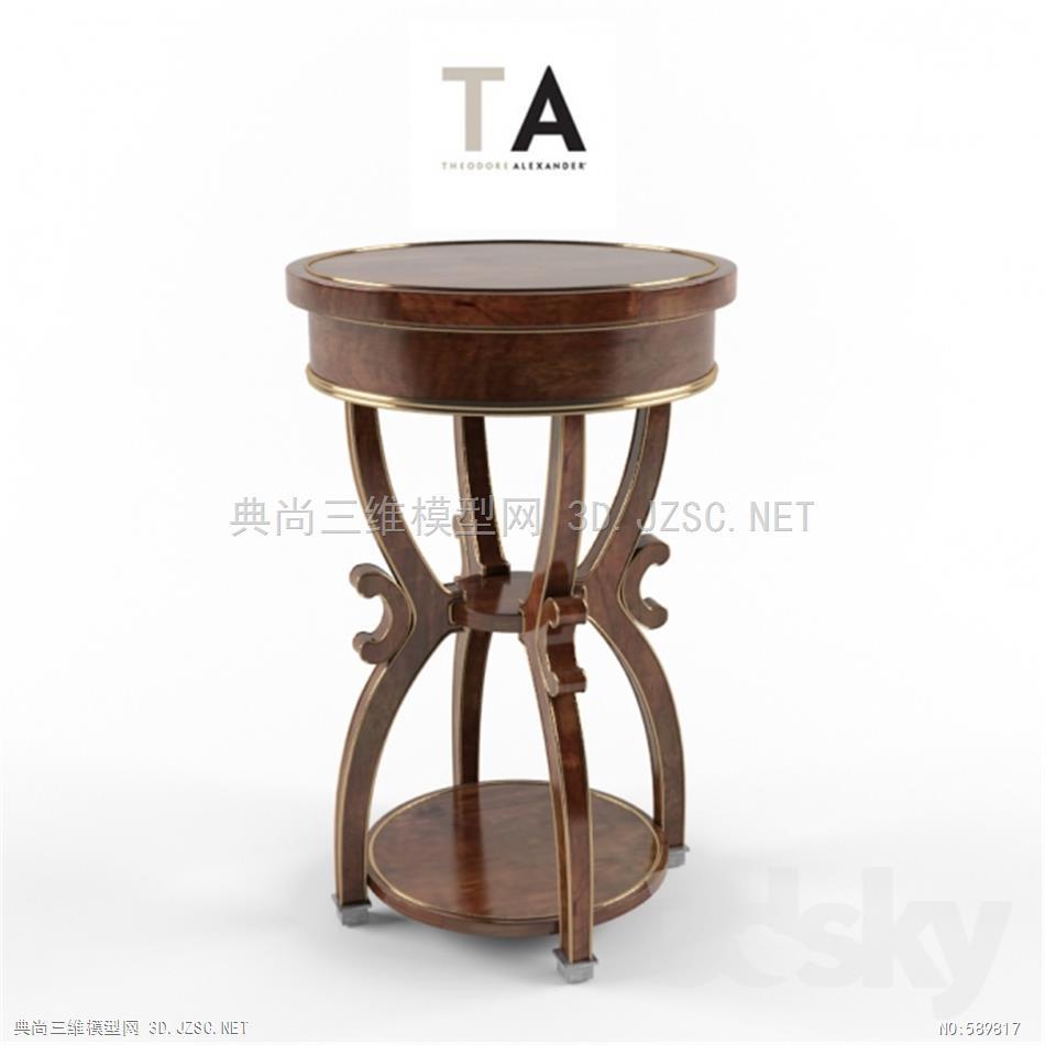 凳子 边桌 吧台椅 酒杯-家具-桌子模型 1