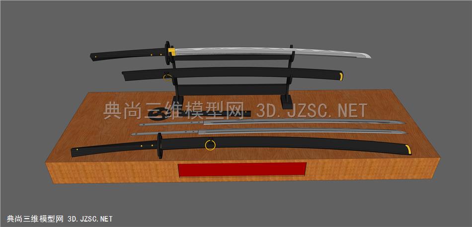 现代武士刀具组合