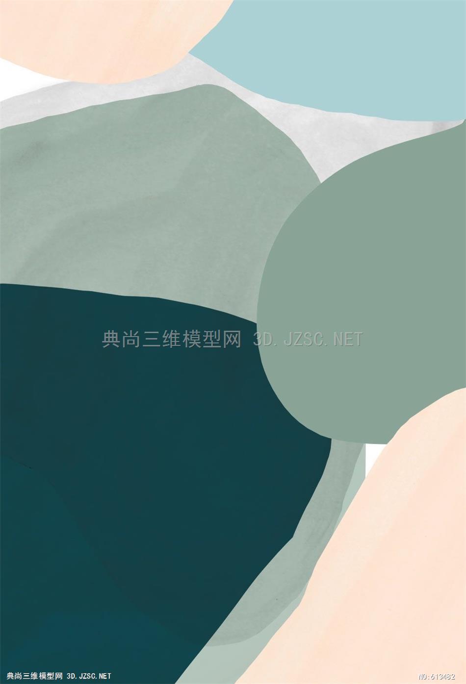 现代简约 轻奢 抽象装饰画 (102)