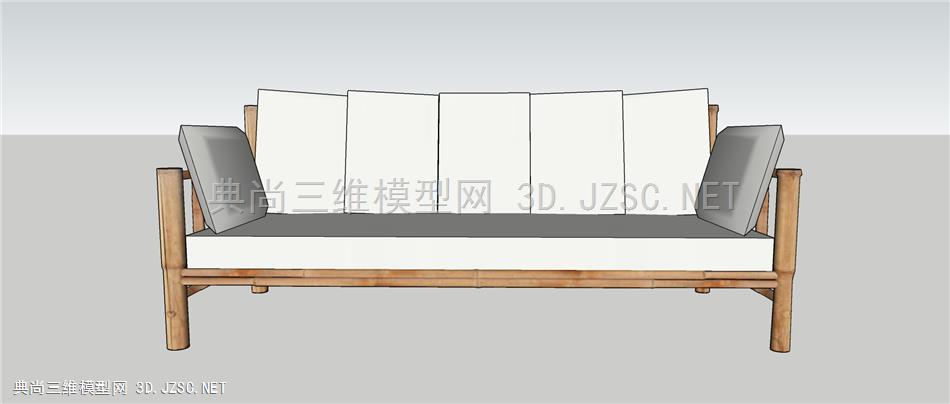 多人沙发 民宿风沙发 沙发 新中式沙发