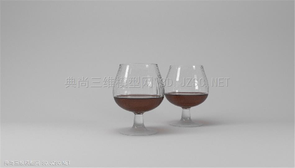 酒杯 c4d模型