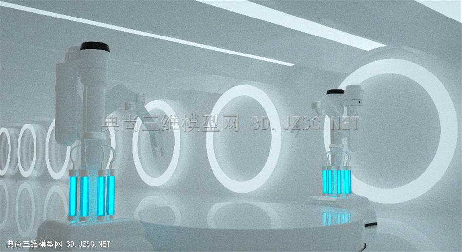 机械自动化 c4d模型