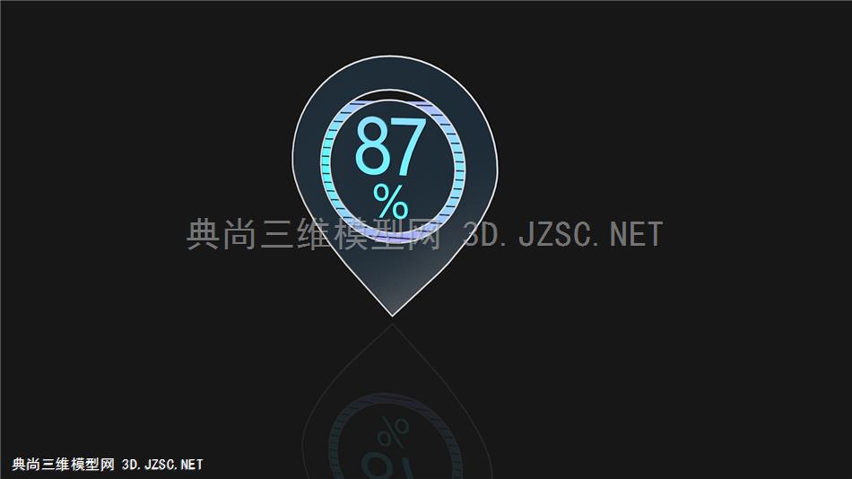 走势图图表4 c4d模型