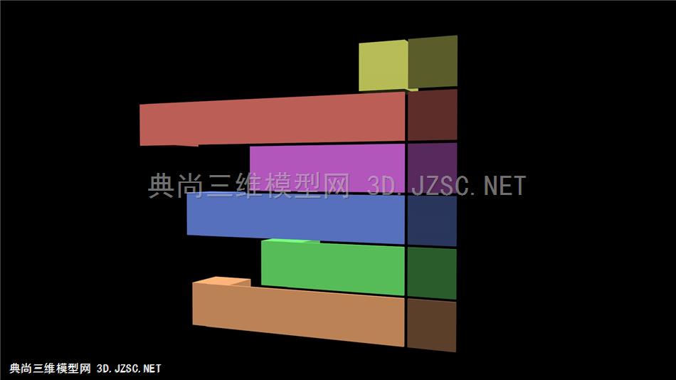 走势图图表2 c4d模型