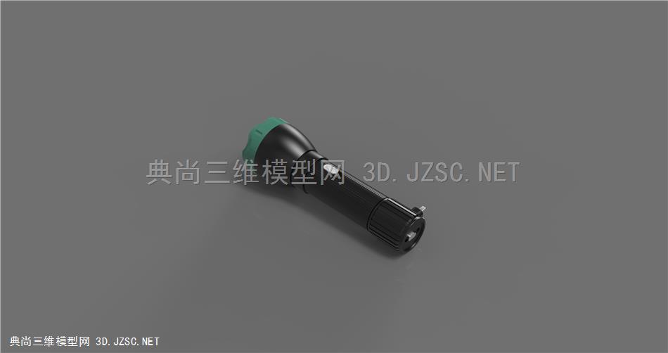 手电筒 手电 钢笔 屏幕截图家用电器照明灯具手电筒C4D模型