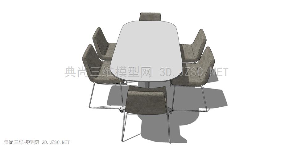 现代风格会议桌 (2)