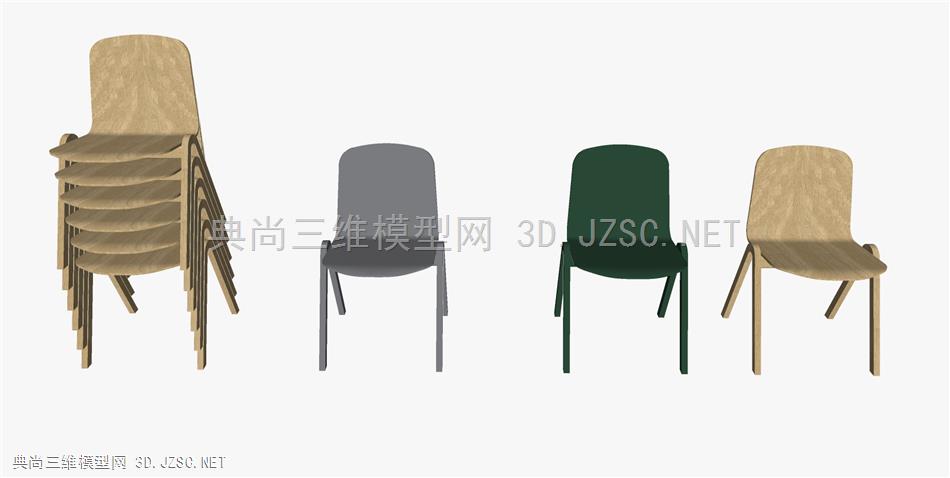 现代时尚休闲椅 (2)