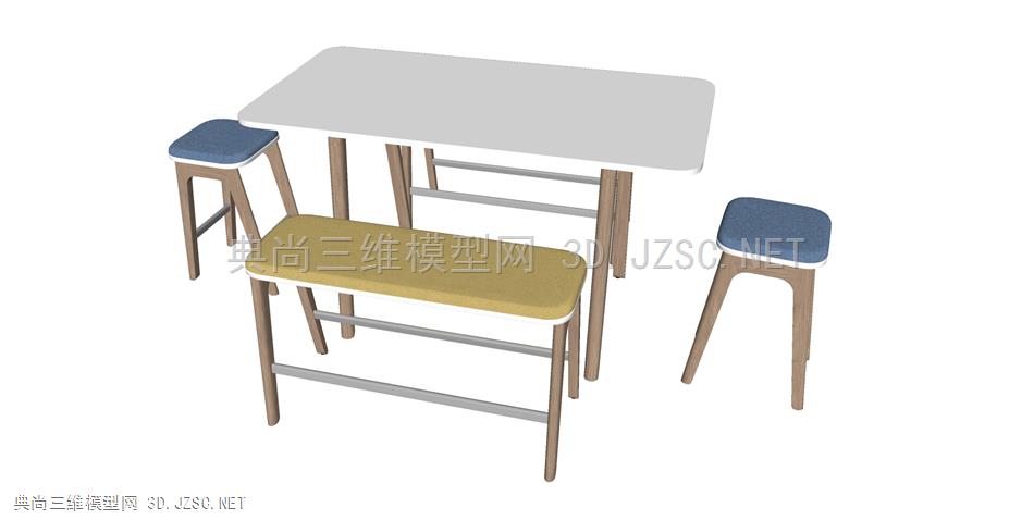 现代风格桌椅组合 (10)