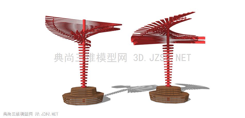 景观小品  景观装置 休息亭 座椅 公园广场座椅 构成装置