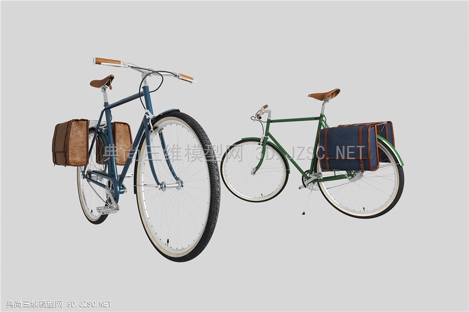 现代古典自行车