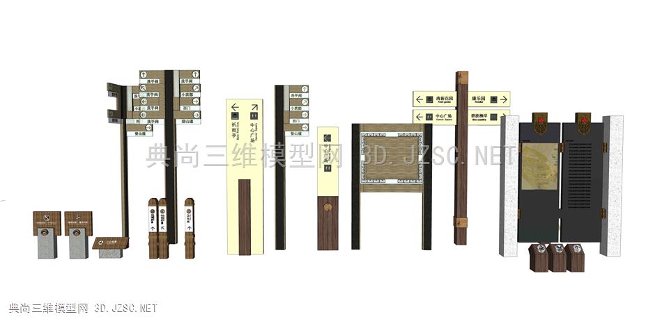 路标 标识 标牌 指示牌 介绍牌 广告牌