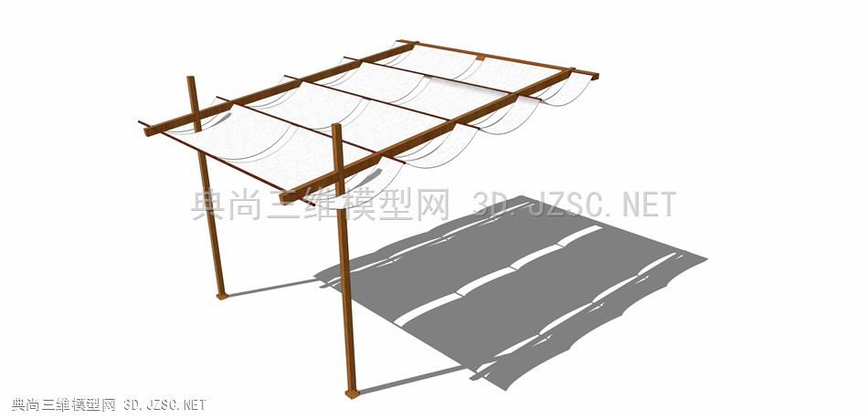 民俗农具景观小品94  遮阳棚 遮雨棚 布棚